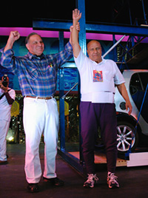Bill Pearl with Sri Chinmoy